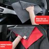 1X Multipurpose Universal Car Drying Towel Suede & Coral Velvet Double-sided Car Cleaning Cloth Universal Auto Towel Accessories