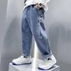 Boys' Jeans Spring and Autumn Pants Children's Loose Casual Handsome Boys' Pants Trendy