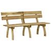 Day and Night - Day and Night Impregnated Pine Wood Garden Bench 160 Cm