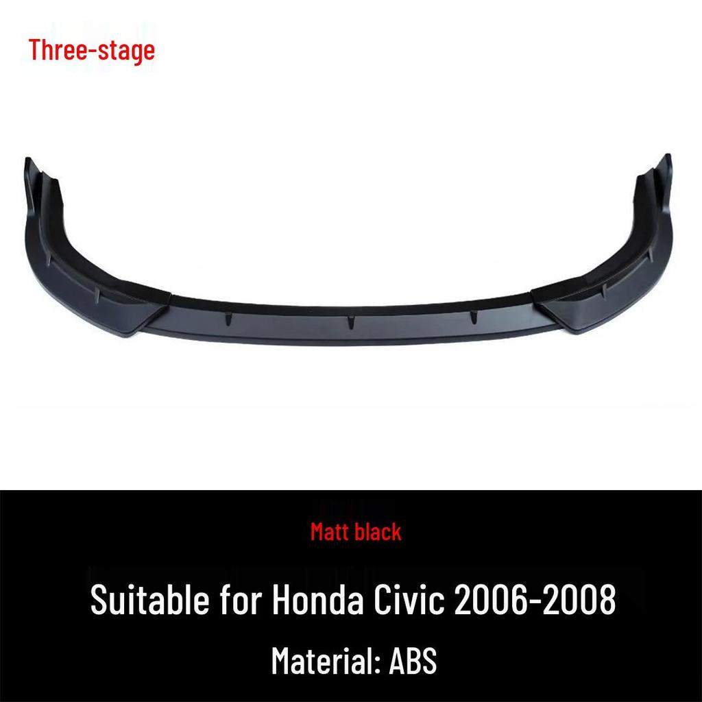 2006-2011 8th Gen Honda Civic Front Lip Bumper Body Kit Modification