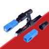 10Pcs Single-Mode Fiber Optic Sc/Upc Quick Fast Field Assembly Connector Cable