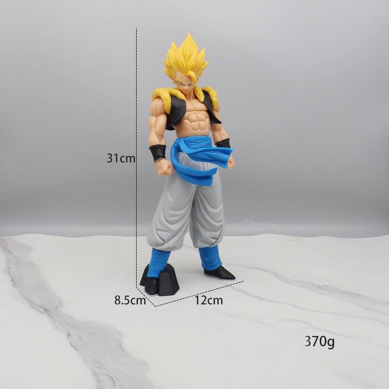 Anime Dragon Ball Bejitto Vegito Son Goku Anime Action Figure Model Gifts Collectible Figurines for Kids 31cm