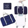 Bag Like a Travel Suitcase for Luggage To the Plane Waterproof Navy Blue 24 L