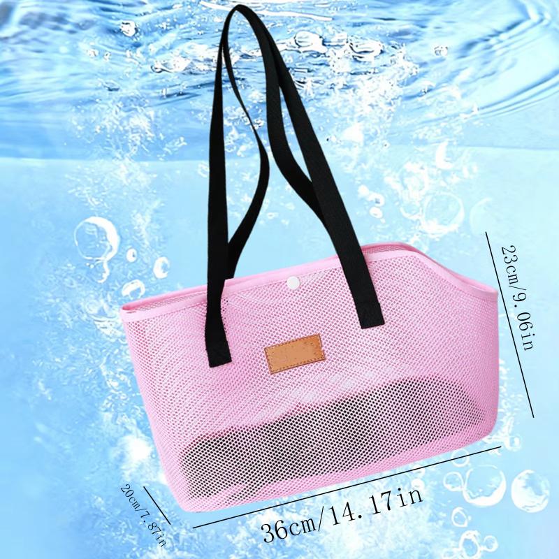 Cat Handbag Supplies Mesh Portable Breathable Cat Bag Foldable Resistant To Scratches Puppy Backpack Fashionable Pet Cats Bag