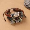 Handmade Bohemian Exotic Bracelet Retro Men's and Women's Woven Multi-layer Stacked Bracelet Niche Hand Rope