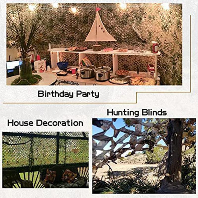 camouflage net Hunting camouflage net Garden gazebo net Car awning White blue green black jungle desert color