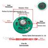 Square Plastic 5CM Magnet Speaker 8 Ohm 0.5W for Story Machines, Doorbells, and Toys