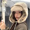 Ear Protection Bomber Hat Thickened Winter Cycling Hat Fashion Pilot Hat