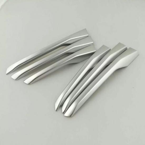 Car ABS Chrome Front Fog Light Lamp Cover Trim Fits Cadillac XT5 2016 2017-