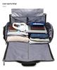 Foldable Business Travel Bag: Large Capacity, Wet/Dry Separation, Luggage Handle Attachment