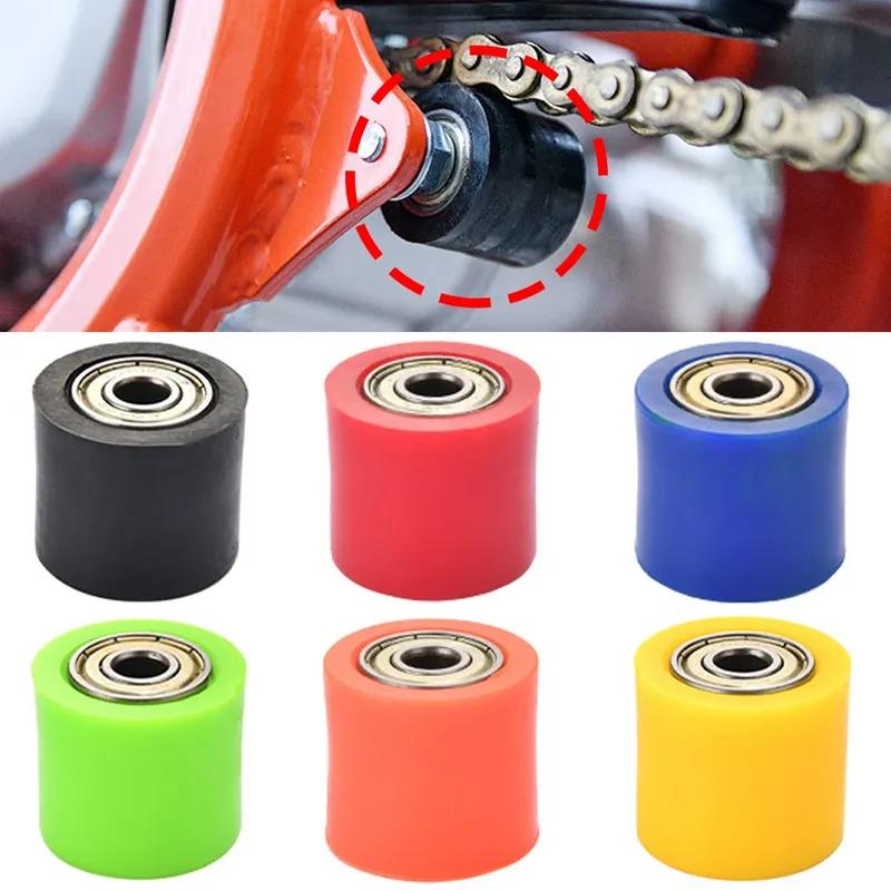Motorcycle Chain Pulley Roller Tensioner Wheel Guide 8mm for XR CR CRF 125 250 450 Pit Pro Dirt Bike Motocross Motorbike