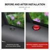 4 bucăți/set șurub ușă mașină blocare știft bază inel decorativ autocolant potrivit pentru Porsche Cayenne Panamera Macan auto accesorii de interior