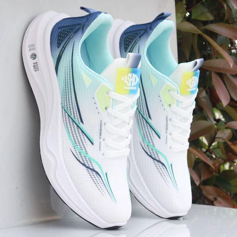 

Summer new ice silk breathable sneakers lightweight running shoes white casual shoes 39 standard size