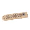 Wall Hanging Thermometer, Wooden Design, Measures -40 To 120F for Home Indoor Outdoor Greenhouse Use 