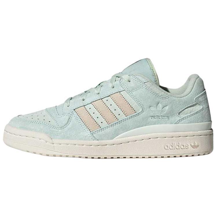 Adidas Originals Forum Clori Comfortable Thin Sole Durable Low-Top Skate Shoes Unisex Skate Shoes Blue JQ9146