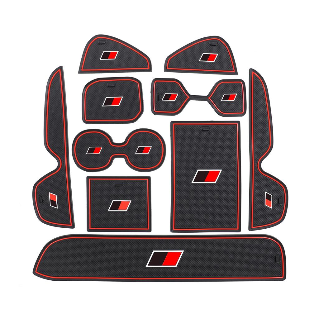 Anti-Slip Gate Slot Cup Mat for Toyota RAV4 GR 2025 RAV 4 (European Version) Door Groove Pad Interior Accessories