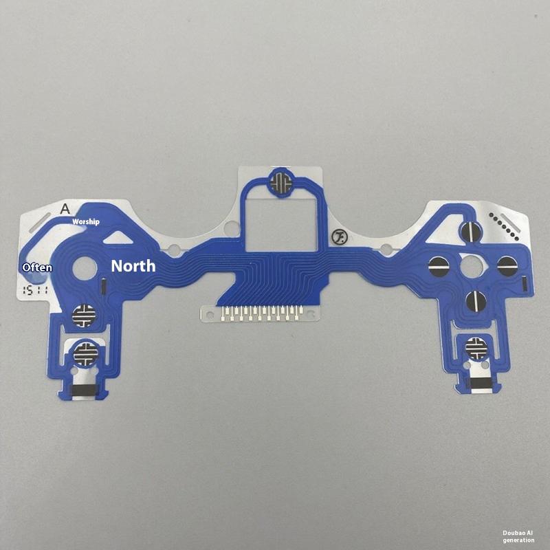 1Pcs Game Console Diy Accessories Replacement For   2.0 Controller Conductive Film Pcb Circuit Keypad Flex Cable