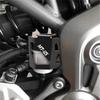 For YAMAHA MT125 MT 125 MT-125 2014-   Motorcycle Accessories CNC Rear Brake Fluid Reservoir Cover Guard Protector
