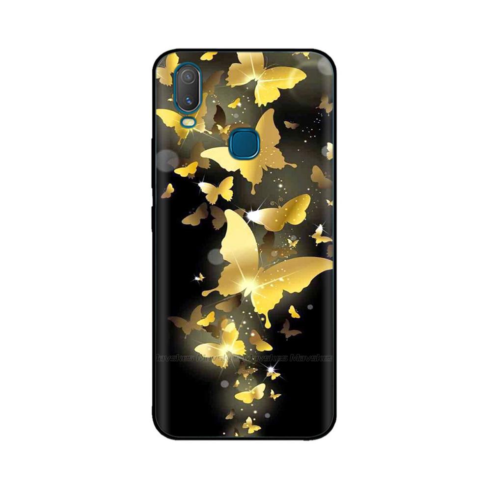 Für Vivo Y11 2019 Hülle Silikon Niedliche Cartoon-Druck Weiche TPU-Hülle für Vivo 1906 Fundas Coque für VivoY11 Y 11 2019 6,35'' Hülle