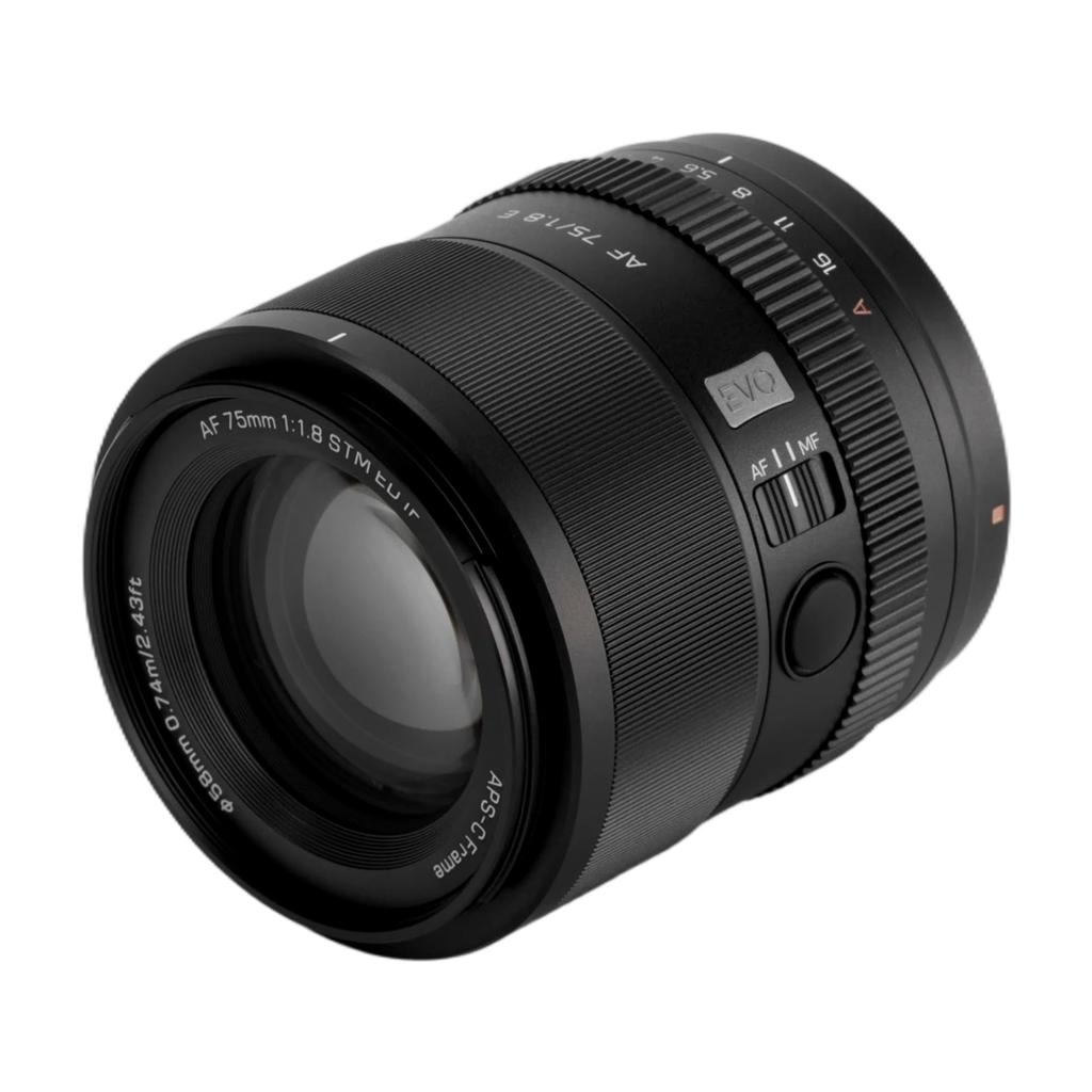 VILTROX AF 75mm EVO E for Sony A compact and lightweight medium telephoto prime lens for size Large aperture Interchangeable lens for Sony mirrorless