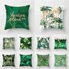 Sofa Home Decor Tropical Leaf Cactus Monstera Cushion Cover Throw Pillow Decorative Pillowcase