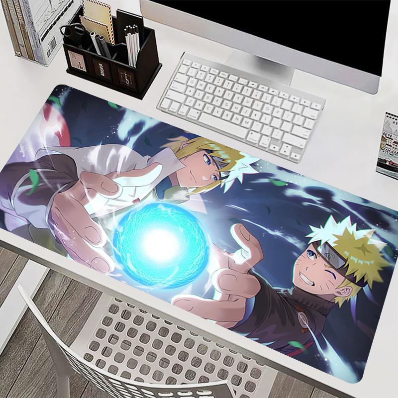 Mouse Pad PC Accessories Keyboard Pad Office Desk Mat Anti Slip Mousepad Rubber Tablet Pad Gaming HD Naruto Uzumaki Extended Pad