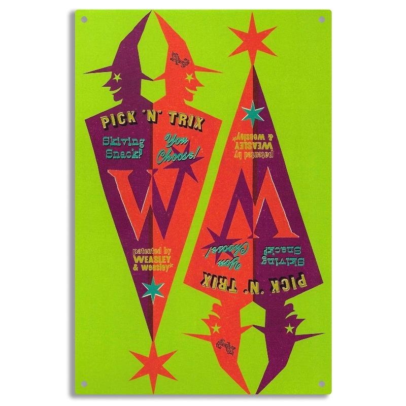 Halloween Metal Tin Sign Wall Decor 20x30cm