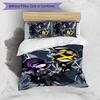 Set Lenzuola con Stampa Droni Assassini 3 Pezzi Copripiumino Traspirante Morbido Federe Set Lavabile Decorazione Camera da Letto Regalo per la Casa