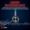 Poly Kabelloses Headset Voyager 4320 Bluetooth-Dongle Enthalten Geräuschunterdrückendes Mikrofon Leichter Kabelloser Ohrhörer Bluetooth Windows Mac Chrome
