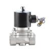 12V G3 4 Edelstahl 304 Normalerweise Geschlossen Elektrisches Magnetventil 2 Positionen 2 Wege