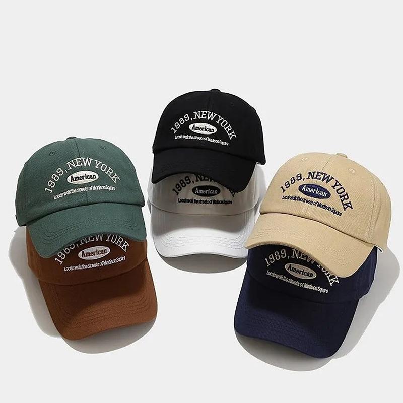 Letter Embroidered Baseball Cap Women Men Spring Summer Curved Brim Snapback Hats Unisex Outdoor Sports Hip Hop Dad Hat