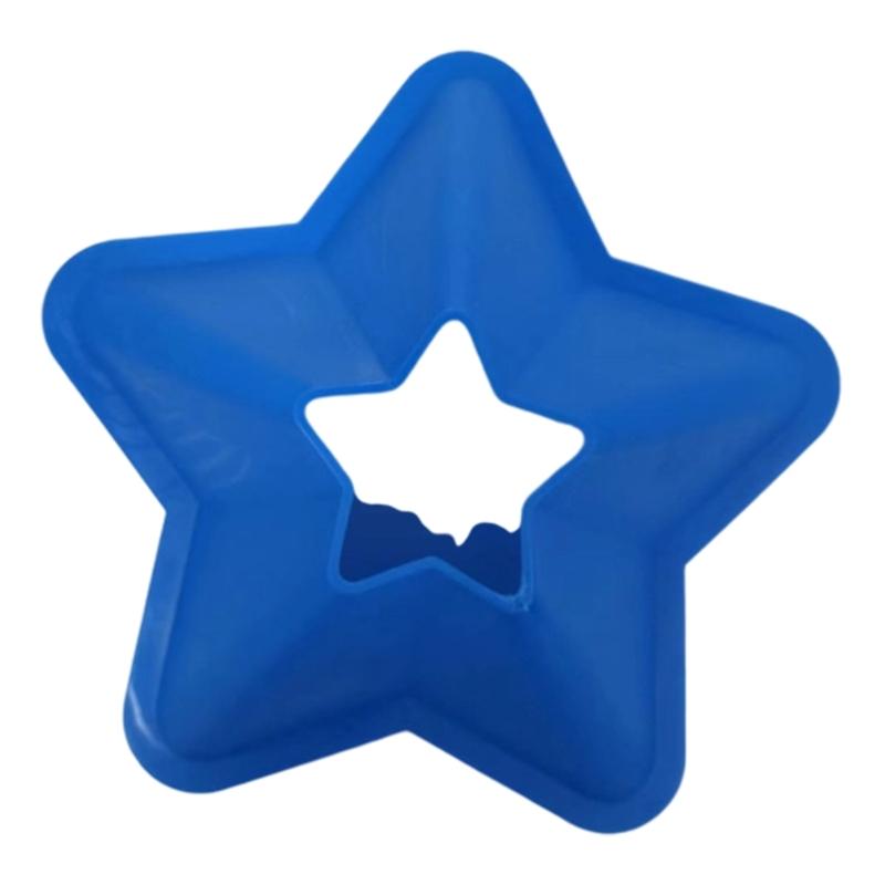 50Pcs Star Shape Soccer Disc Cones Agility Soccer Cones Sign Plate for Football, Basketball Sports Training Accessories