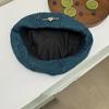 Women's Retro Denim Beret Hat