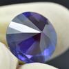 8.20 Ct   Natural Loose Gemstone Round Cut Tanzanite Purple