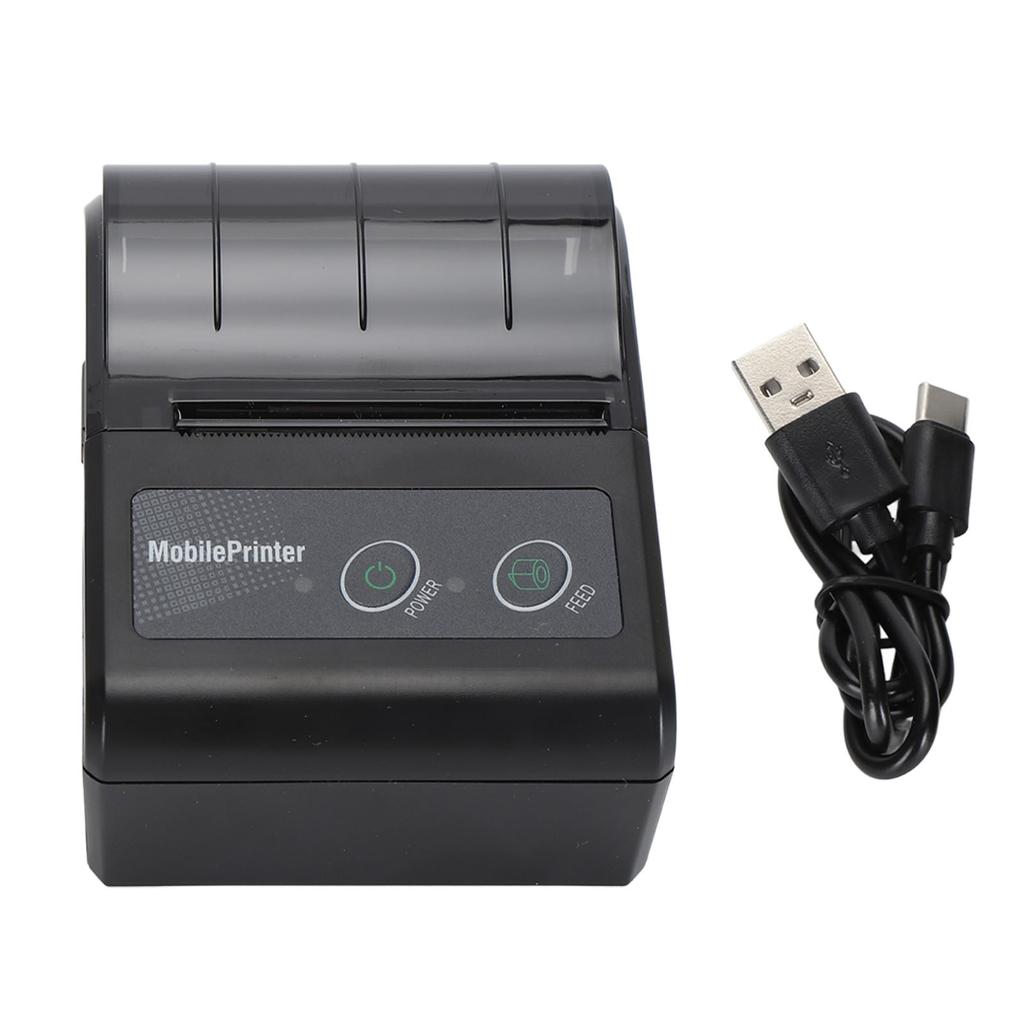 Imprimantă de chitanțe Bluetooth Auto Sleep and Wake Up Imprimantă de bilete fără fir pentru restaurante R