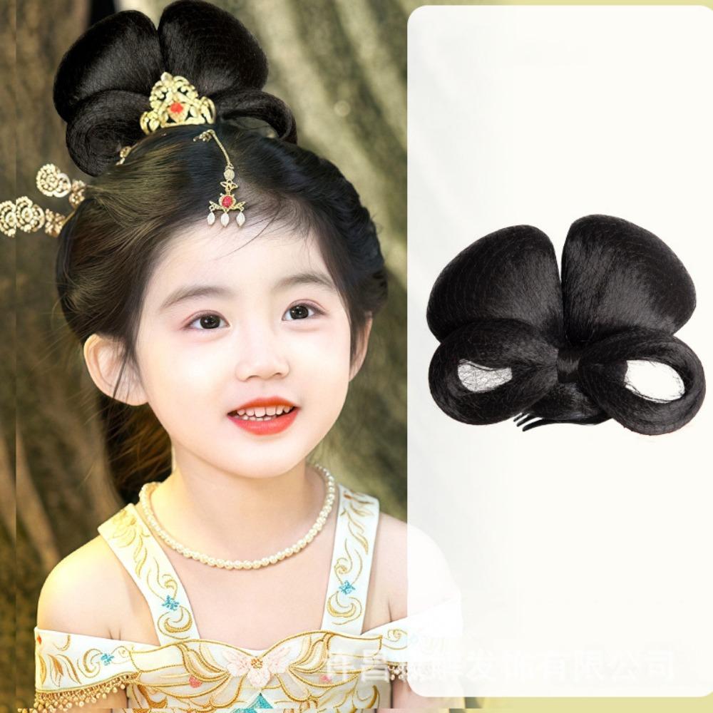 Sponka do vlasů Dětská Starožitná Drdůl Vlasy Vintage Čínská Starověká Chignon Dynastie Song a Ming