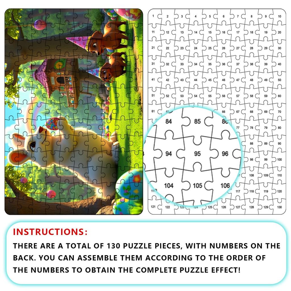 Kreslené puzzle hračky Puzzle hračky, Kreatívne darčeky pre rodinu a deti Puzzle hračky, Detské darčeky, Príslušenstvo na dekoráciu stien