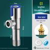 Household Full Copper 304 Stainless Steel Angle Valve for Kitchen & Bathroom – Cold & Hot Water Stop/Splitter Valve