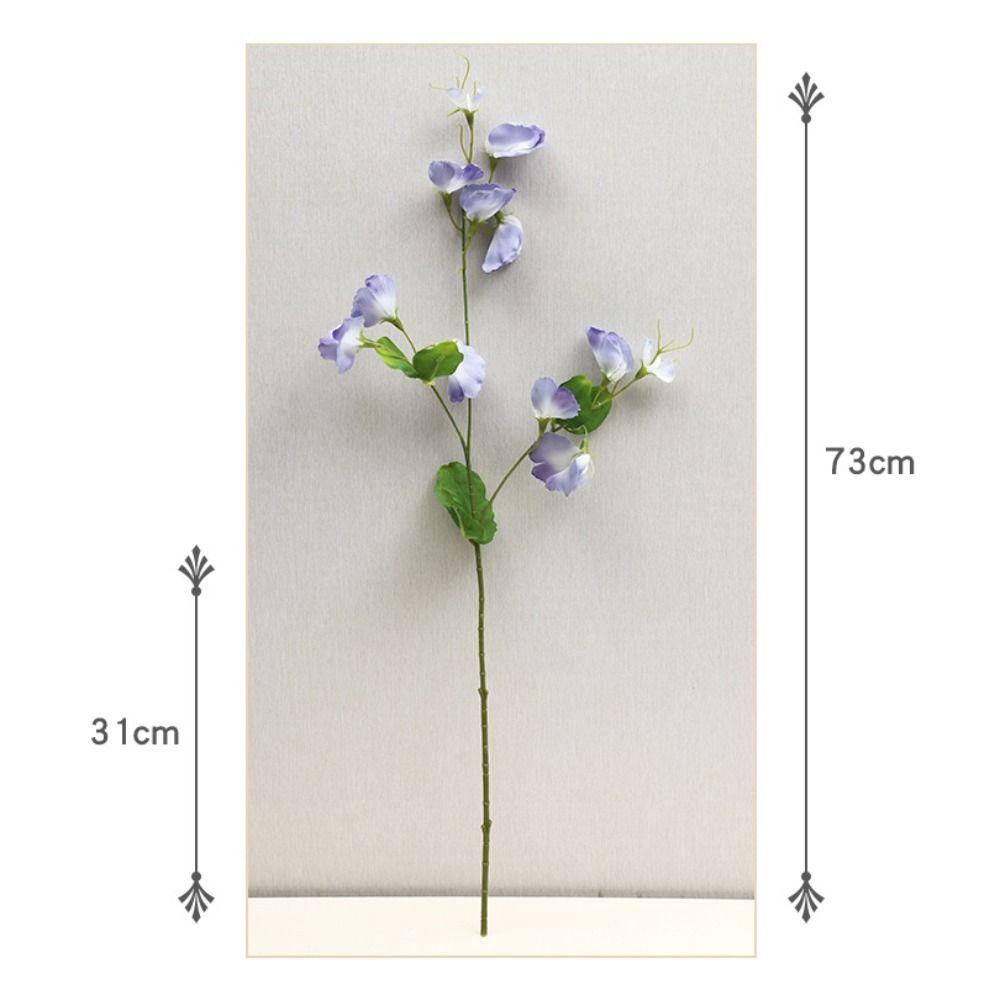Faux Silk Fake Flowers Arrangement Long Stem Artificial Flowers  Photography Props