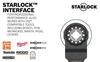 Bosch OSL005C Starlock Accessory Set with Case Five-Piece [item]
