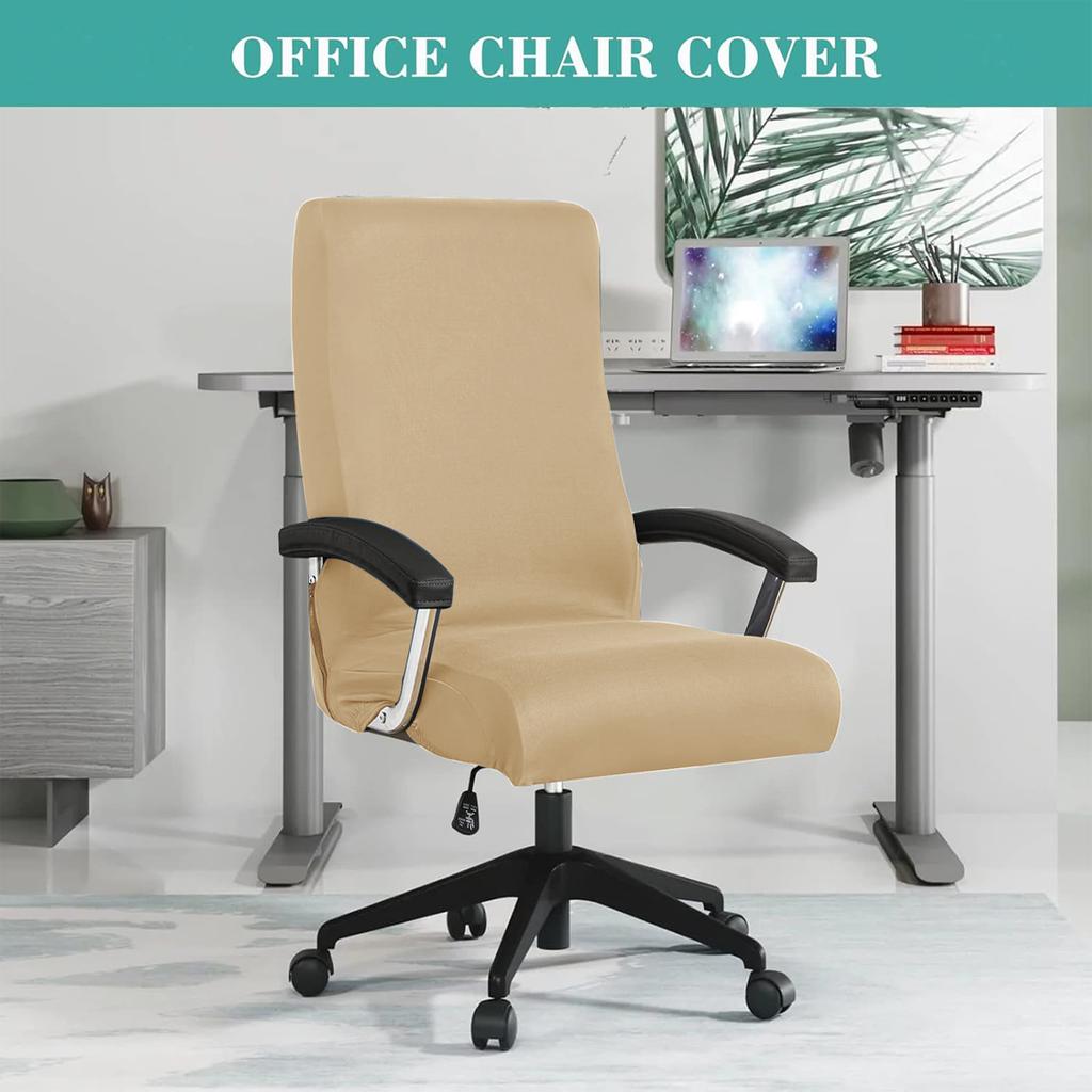 Stretch Spandex Office Chair Cover Anti Dirty Computer Seat Protector Removable Universal Slipcover