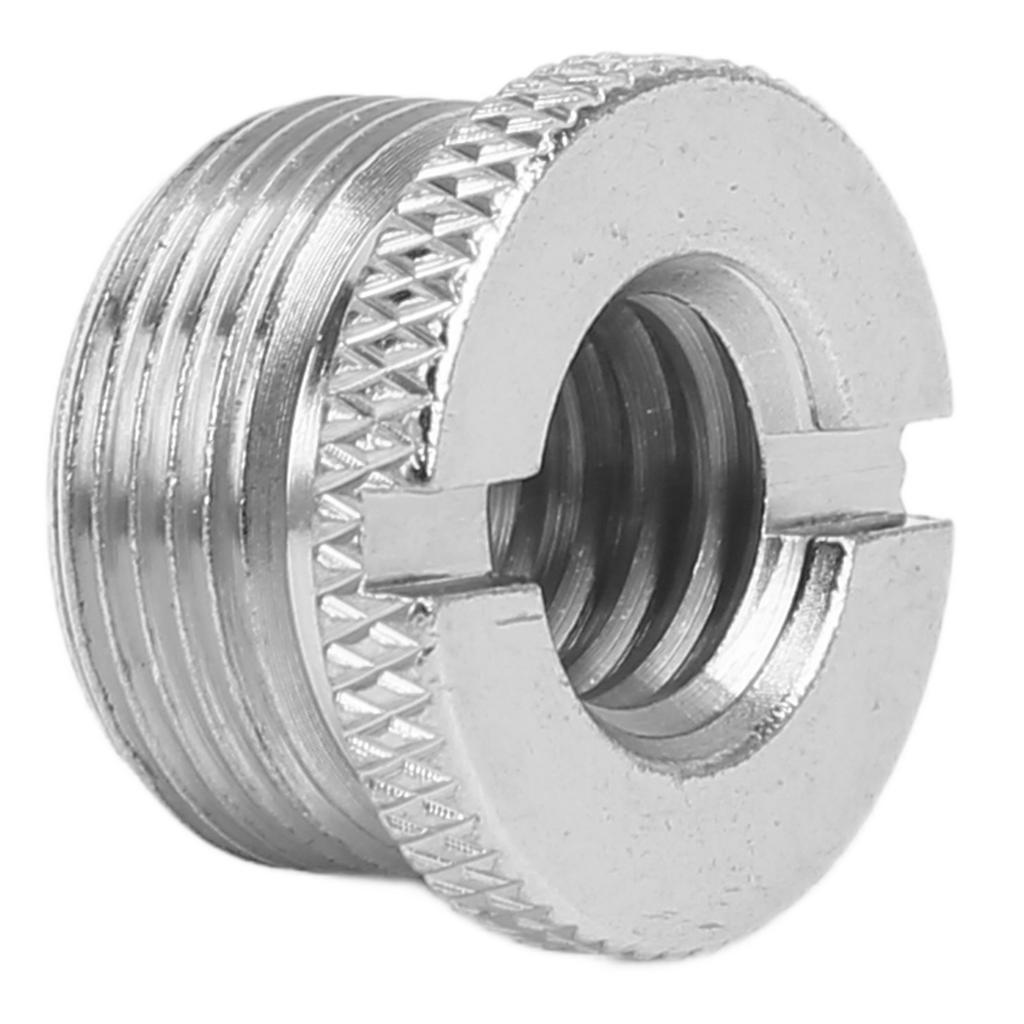 3/8 Inch Female to 5/8 Inch Male Screws Thrd Adapter for Microphone Stand for Mic Mount