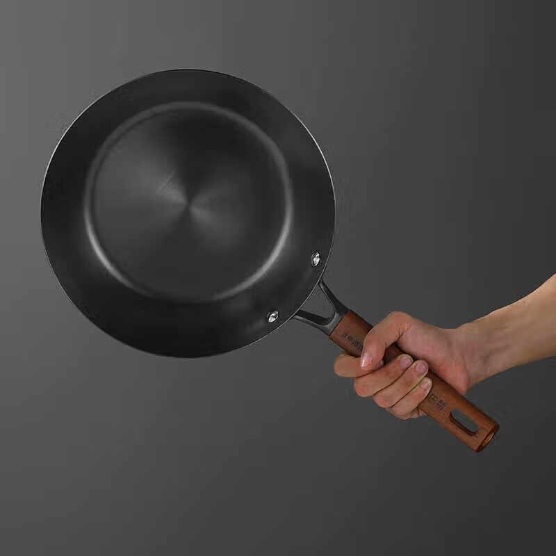 KOBACH Tri-Rust Resistant Deep Nitrogen Iron Frying Pan