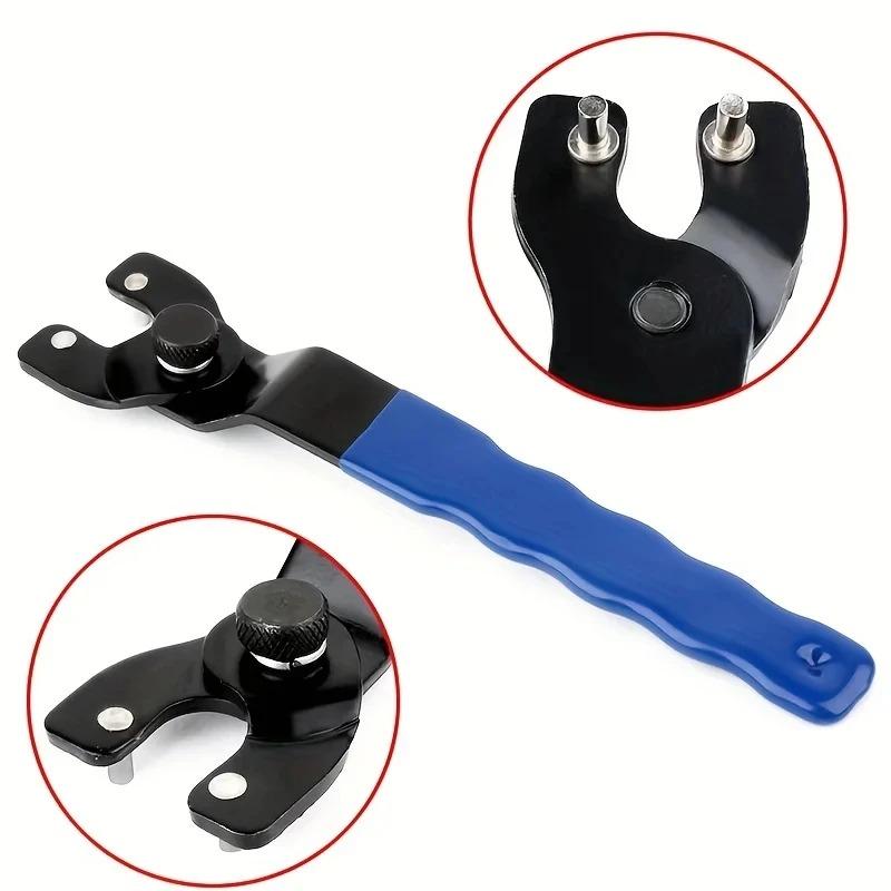 Adjustable Plastic Handle Wrench for Angle Grinder - Versatile Hardware Tool, Convenient and Practical, Easy  To  Carry