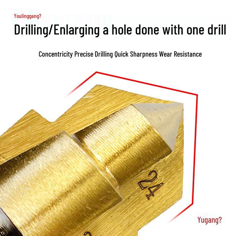 T-Handle Drill Bit Set for PPR/TPR Pipes: Water Pipe Punching & Reaming (20/25/32mm, 1/2" & 3/4").