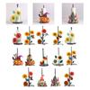 IJzeren Keukenrol Papierhouder Bloemen Kerst Tissue Stand Servettenrek Huiskeuken Tissue Opbergstandaard