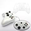 for Xbox Series X/S Hard Protective Case Anti-Slip Shockproof Clear Crystal Case ABS Controller Protective Cover Handle Shell