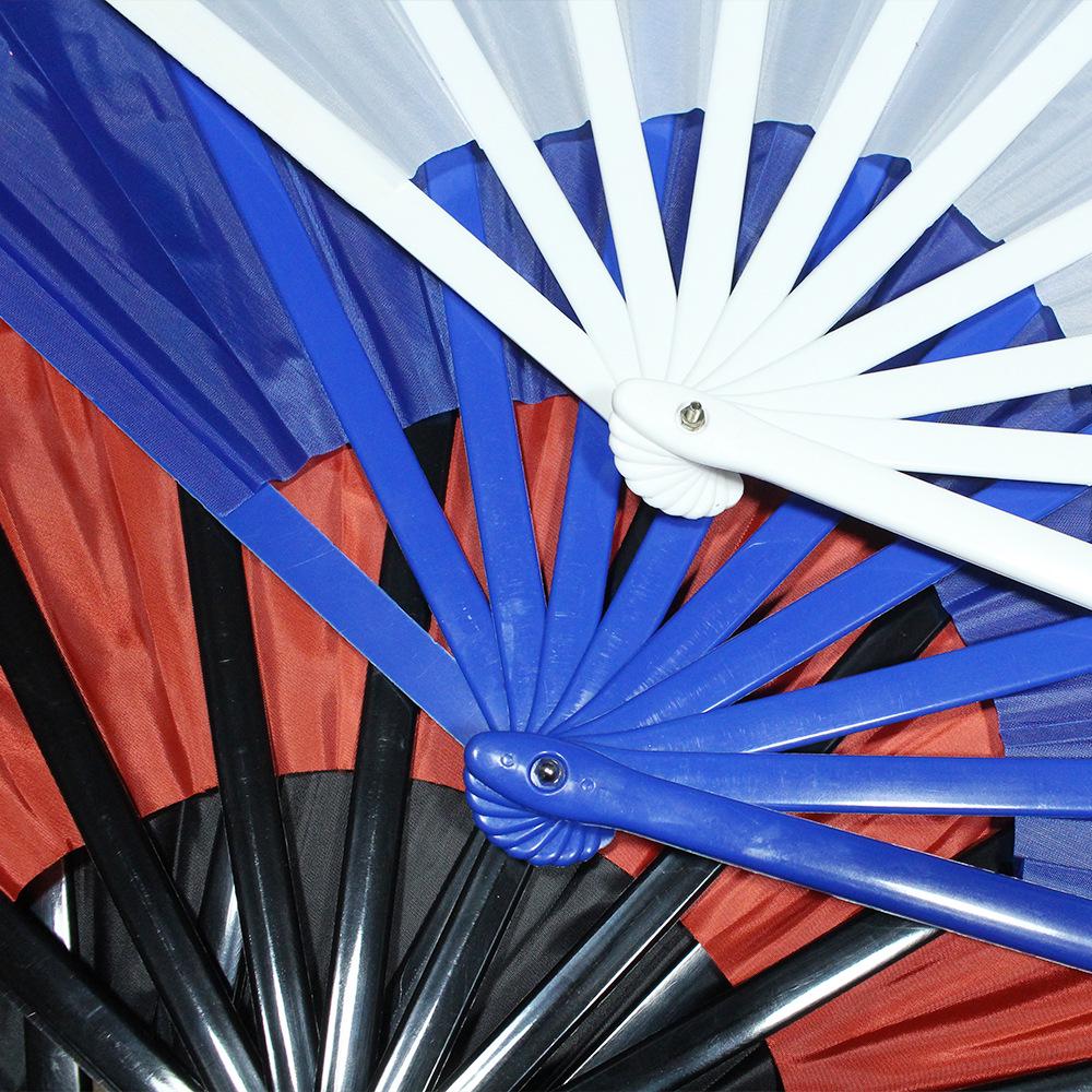 Red Tai Chi & Kung Fu Performance Fan - Children's Dance & Magic Stage Prop