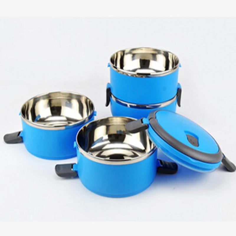 Thermal Lunch Box for Office Lunchbox Thermos Lunch Case Food Container Camping SuppliesStainless Steel Bento Box