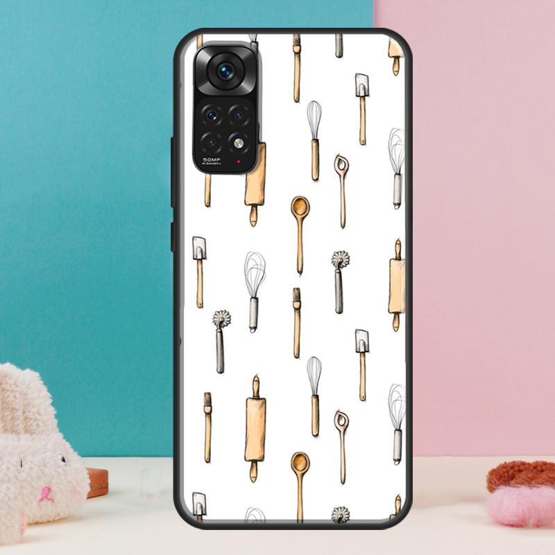 

Baking Cook Chef Case For Xiaomi Redmi Note 14 12 11 9 10 13 Pro 9S 10S 11S 12S Redmi 13C 10C 12C 14C Cover Redmi Note 12S